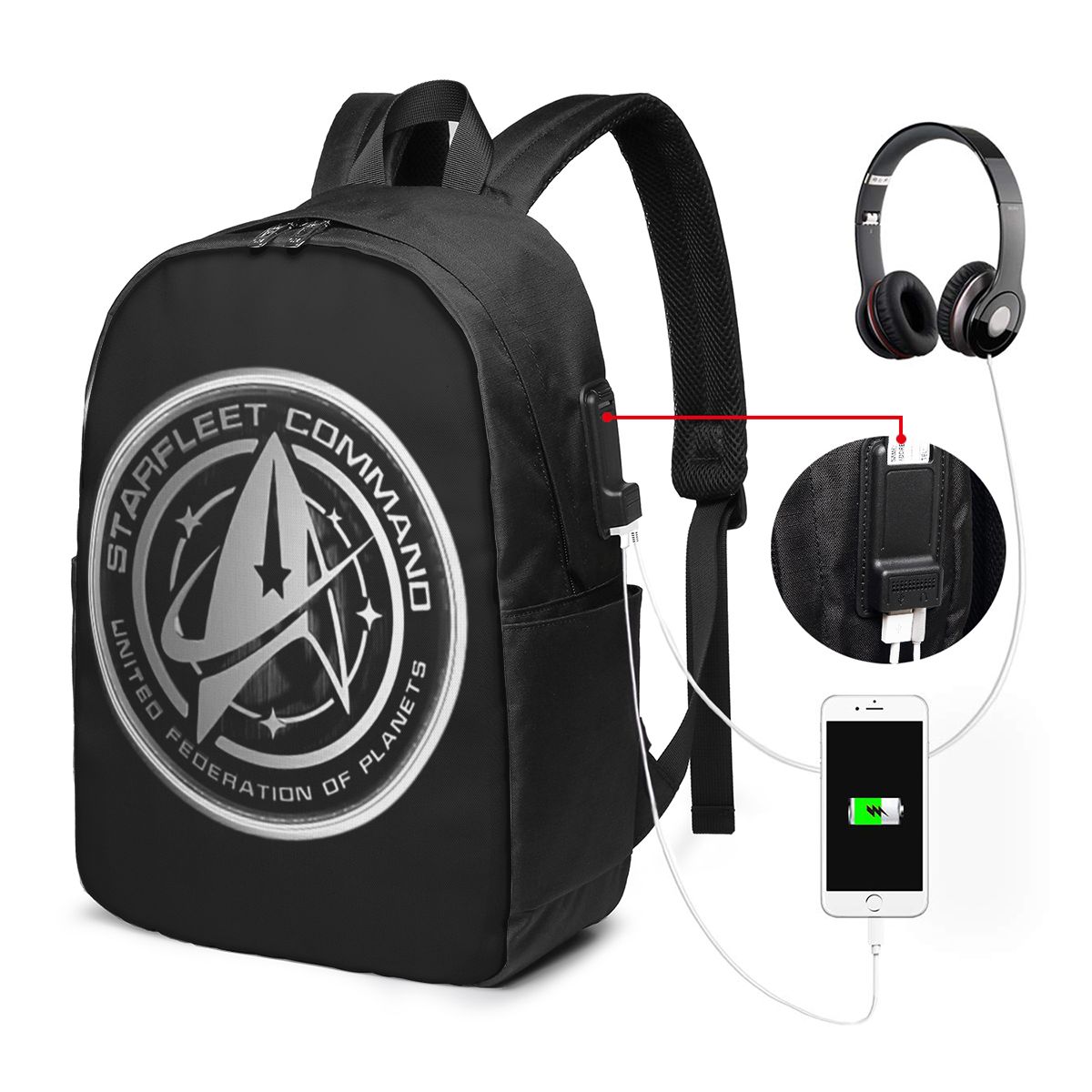 Laptop Original Accessories - Zaino della serie televisiva di fantascienza