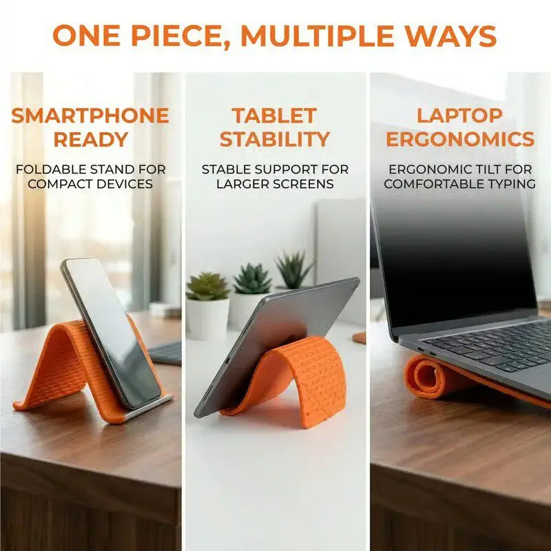 Supporto Pieghevole in Silicon - Laptop Original Accessories recensione e prezzo